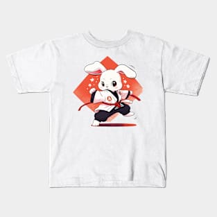 karate bunny Kids T-Shirt